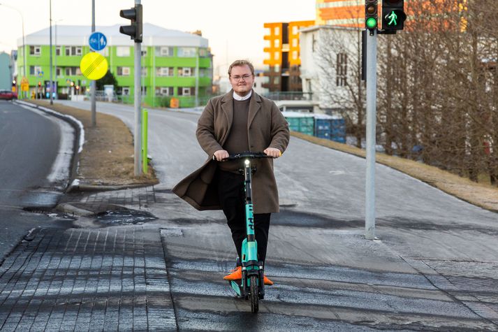 Eyþór Máni Steinarsson er framkvæmdastjóri Hopp.