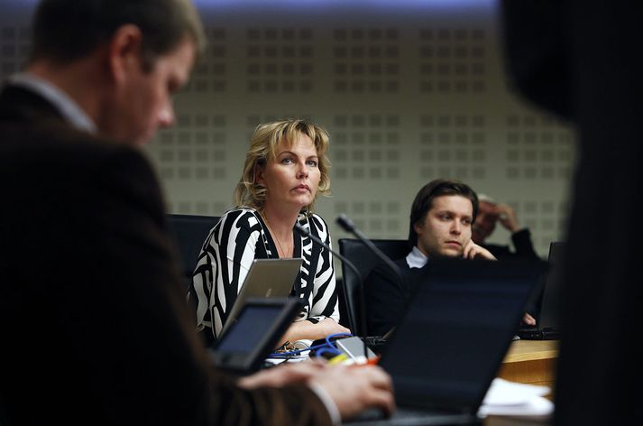 Pétur og Guðríður Arnardóttir sem Pétur segir einhverja merkilegustu stjórnmálakonu seinni tíma.