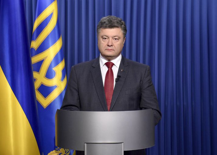 Petró Pórósjenkó Úkraínuforseti.