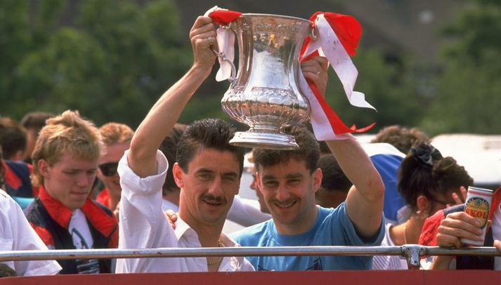 John Aldridge og Ian Rush.