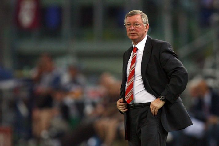 Alex Ferguson, stjóri United.