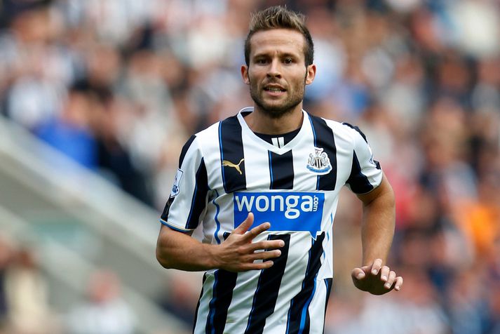 Yohan Cabaye í leiknum á laugardaginn