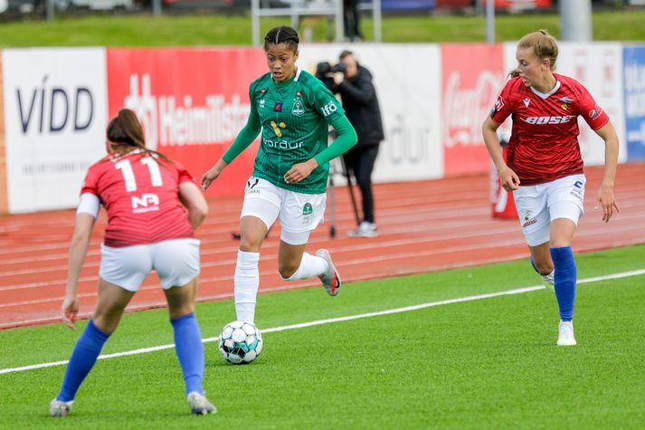 Breiðablik vann Val af öryggi, 4-0, fyrr í sumar en liðin mætast aftur í toppslag á Hlíðarenda föstudaginn 2. október.