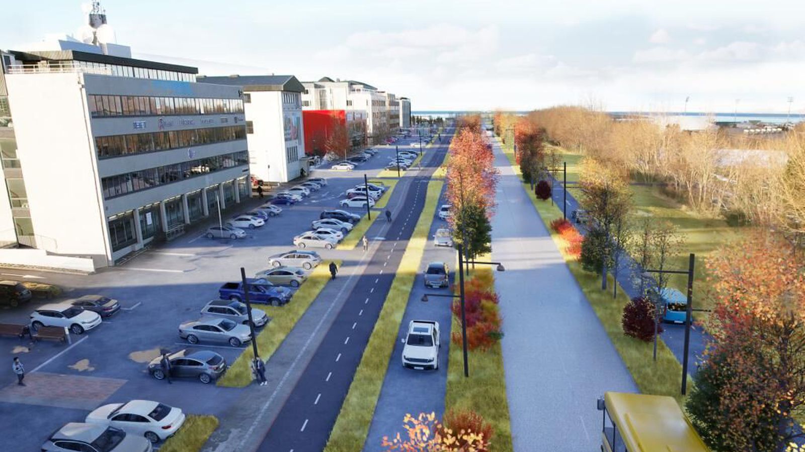 Svona mun Suður­lands­braut líta út