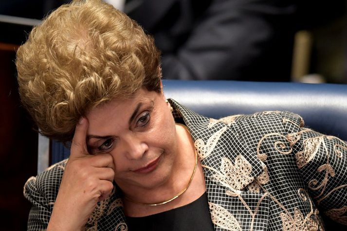 Dilma Rousseff tók við embætti forseta Brasilíu árið 2011.