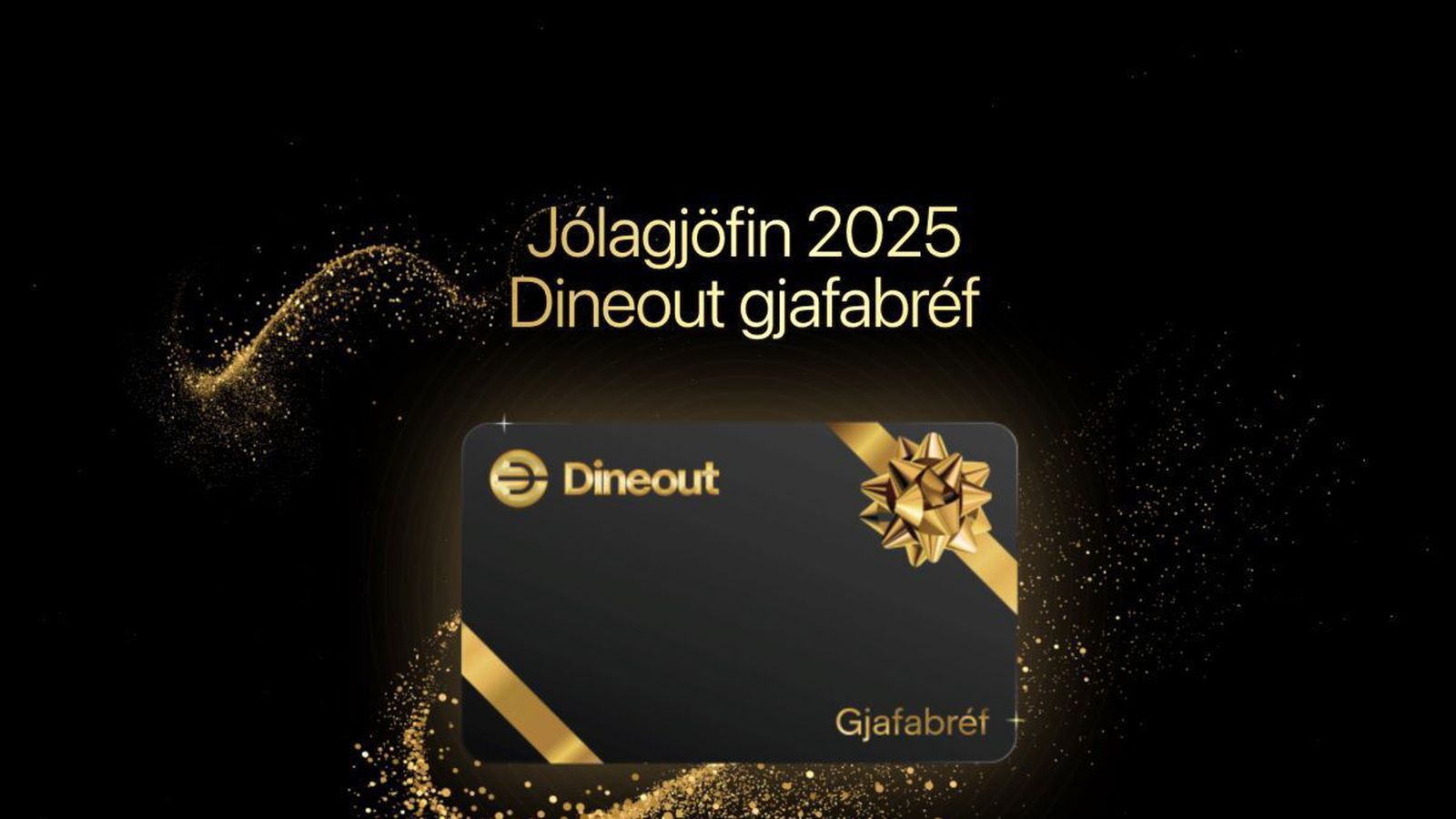 Dineout gjafabréf er jólagjöfin í ár