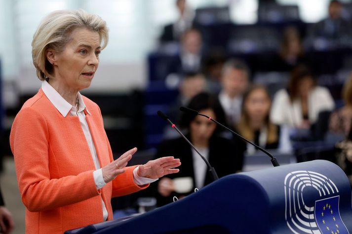 Von der Leyen segir hjálpar þörf núna, íbúar Gasa geti ekki beðið.