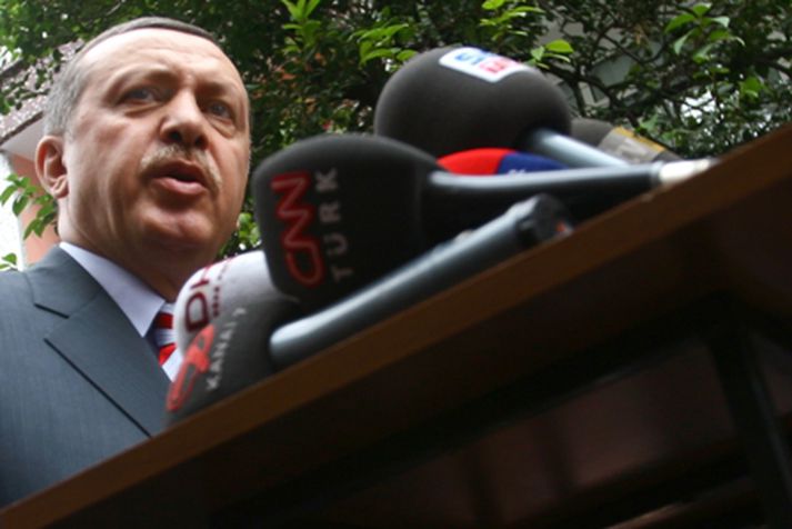 Recep Tayyip Erdogan, forsætisráðherra.