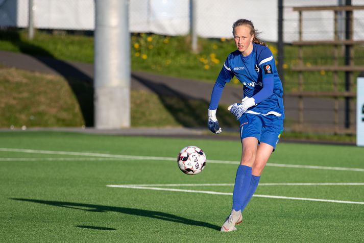 Cecilía Rán var valin efnilegasti leikmaður Íslandsmótsins í fyrra eftir góða frammistöðu með Fylki.