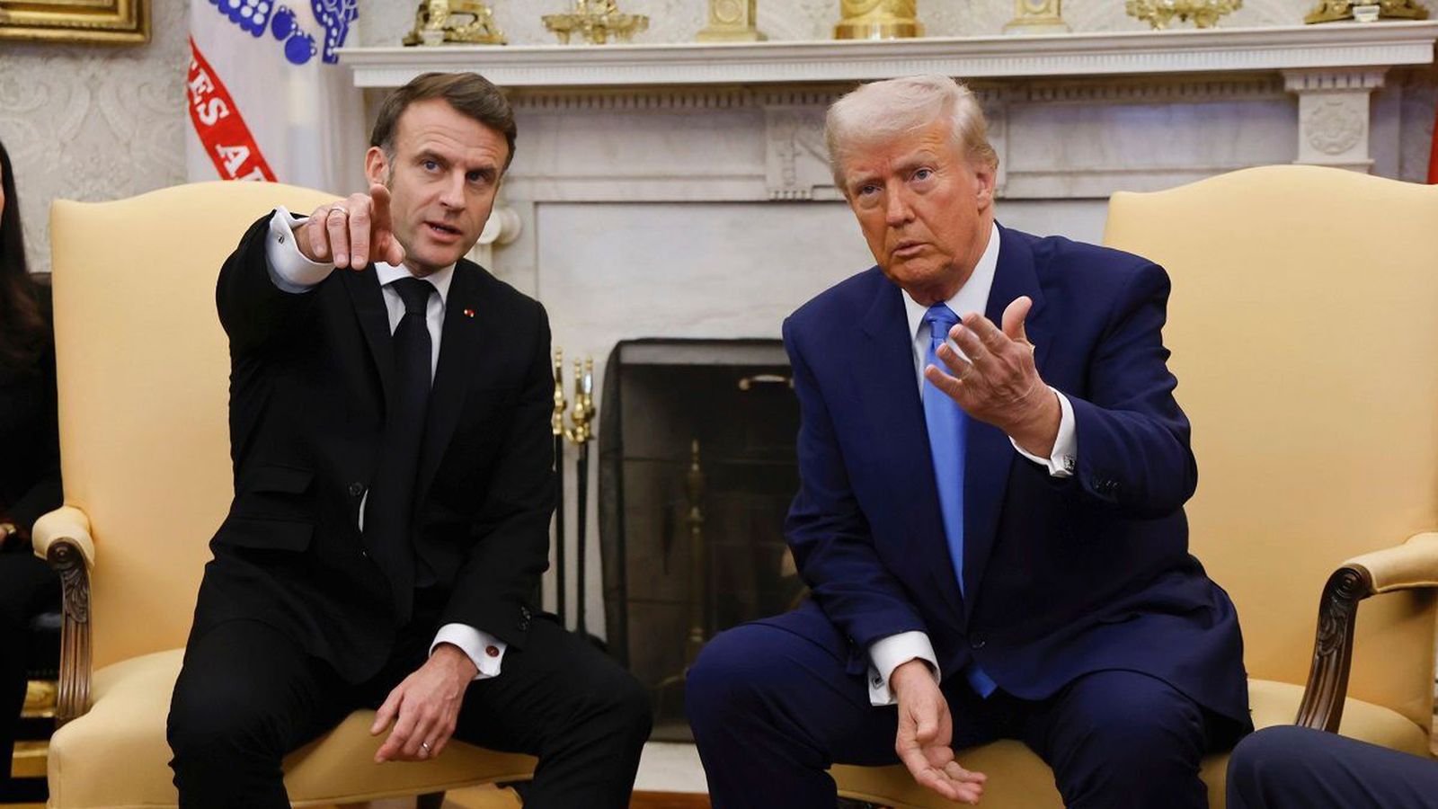 Macron: „Engin ógnun eða hótun mun hafa á­hrif á okkur“