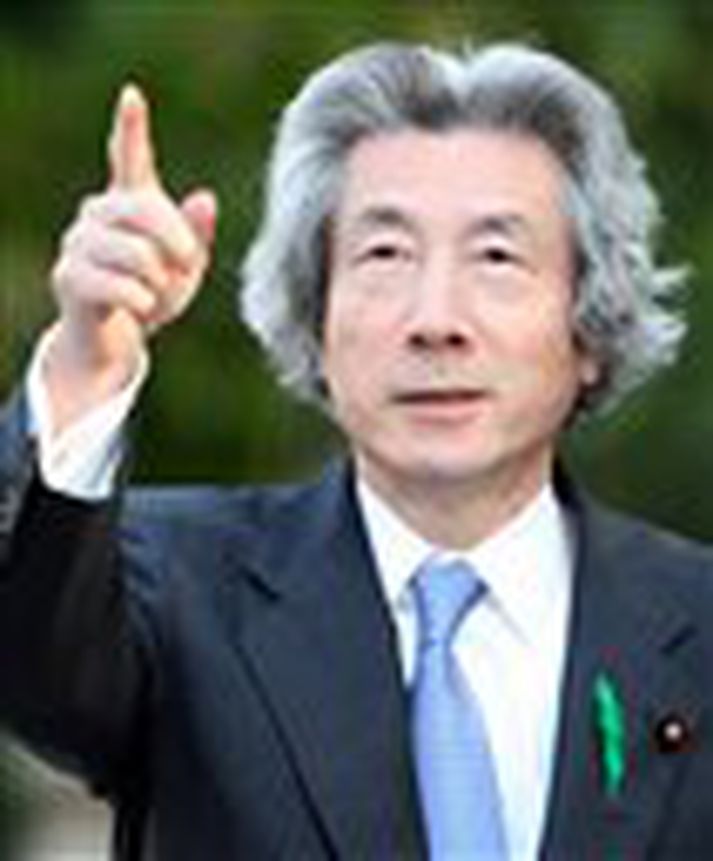 Junichiro Koizumi, forsætisráðherra Japans