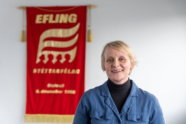 Sólveig Anna Jónsdóttir er formaður Eflingar.