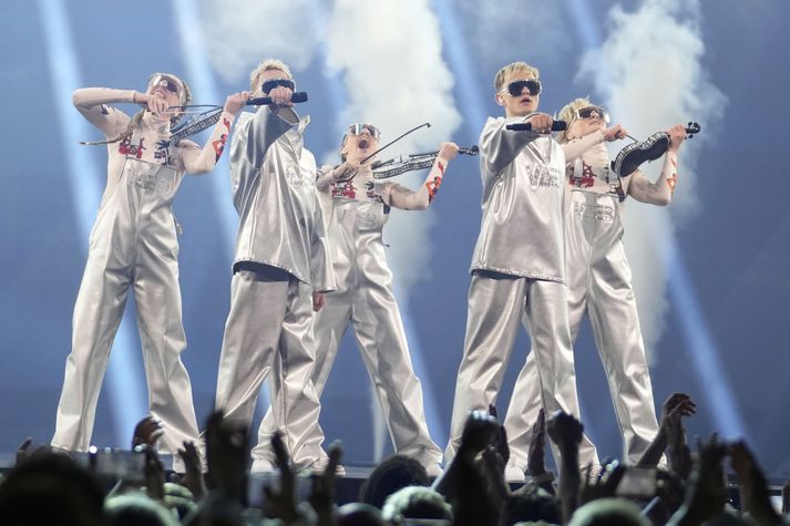 Bræðurnir Hálfdán og Matthías eru fulltrúar Íslands í Eurovision í ár.