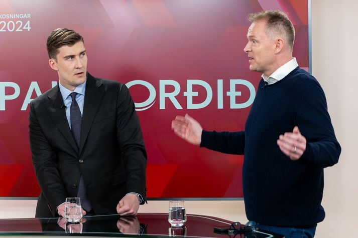 Snorri Másson og Örn Úlfar Sævarsson voru sammála um að ekki væri allt sem sýnist í kosningabaráttunni.