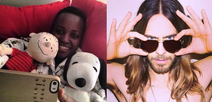 Lupita Nyong´o og Jared Leto.