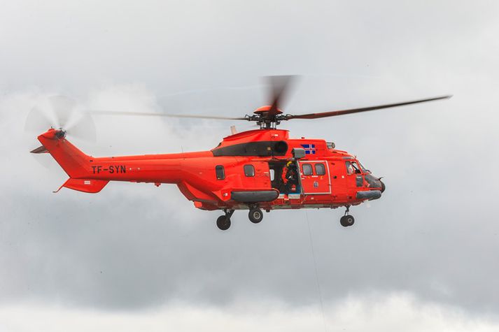 Þyrla Landhelgisgæslunnar.