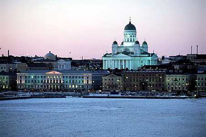 Frá Helsinki, höfuðborg Finnlands.