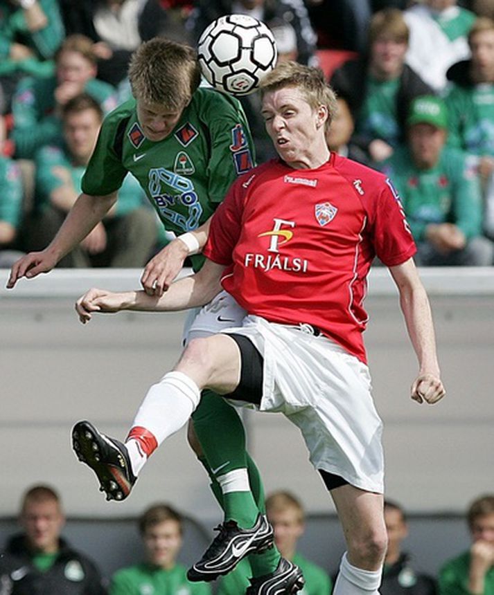 Birkir Már Bjarnason fór frá Val til Brann í sumar.