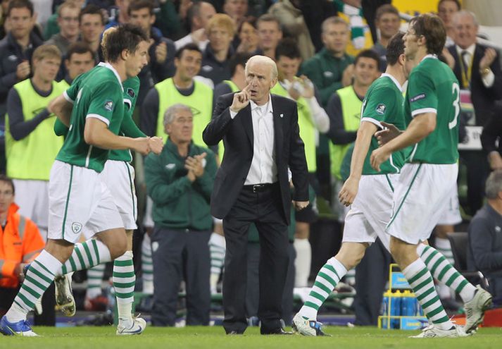 Giovanni Trapattoni, landsliðsþjálfari Írlands.