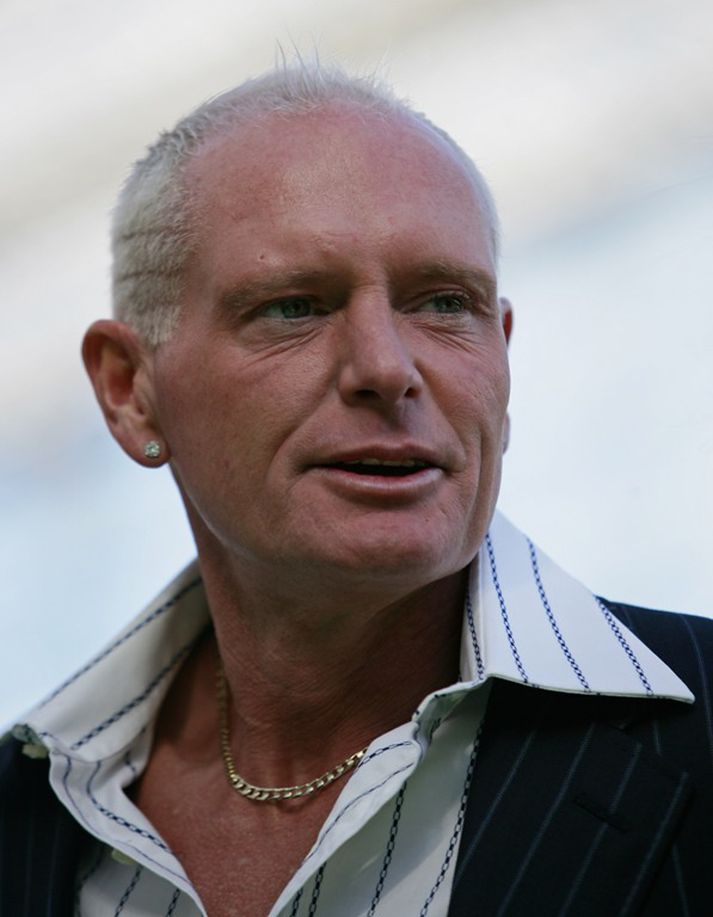 Gazza er frekar tekinn eftir áralanga drykkju.