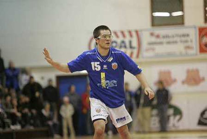 Sigfús Páll Sigfússon í leik með Fram.