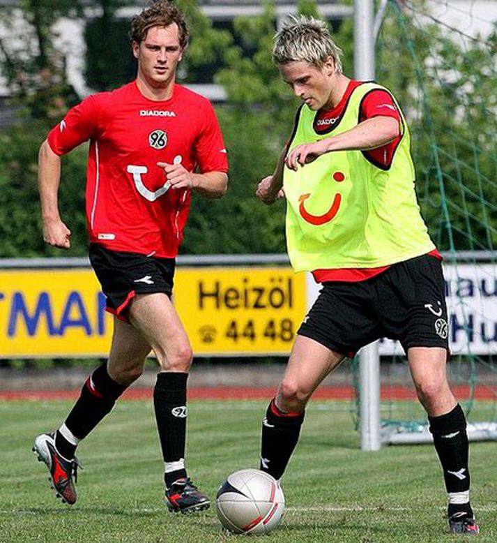 Gunnar Heiðar Þorvaldsson, leikmaður Hannover.