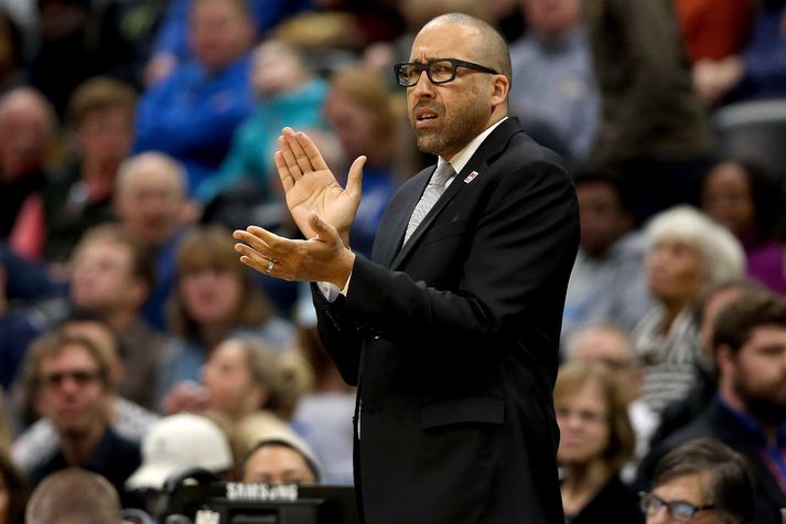 David Fizdale er búinn að setja það sem flesti héldu að yrðu einföld sería fyrir Spurs í uppnám.