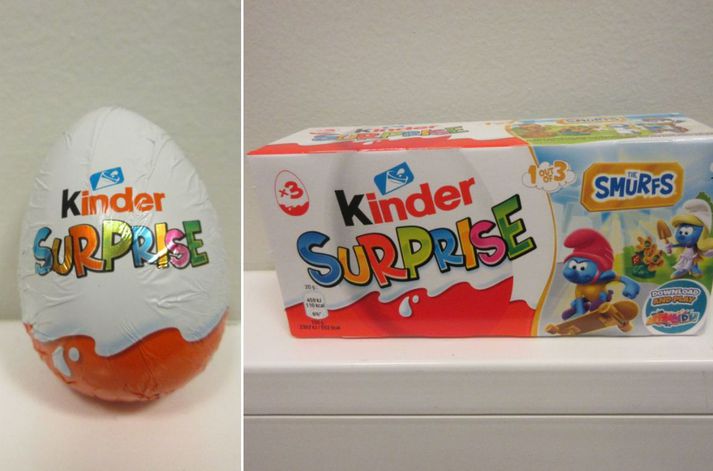 Kinder Surprise egg hafa verið innkölluð vegna mögulegs salmónellusmits.