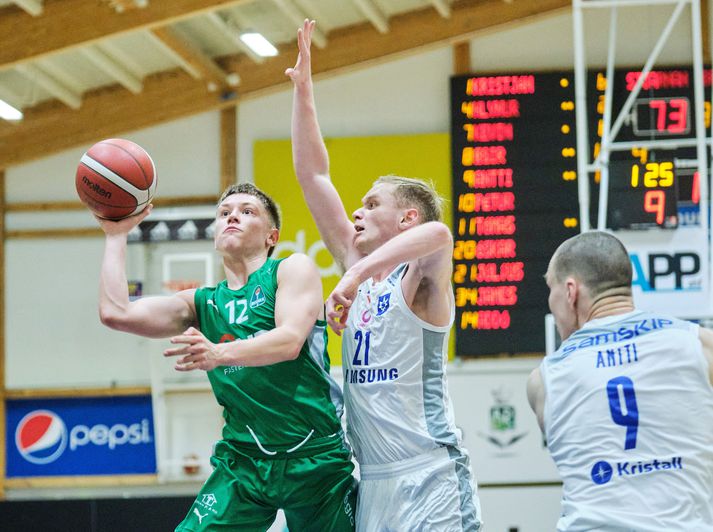 Sölvi Ólason var frábær fyrir Breiðablik í kvöld. 