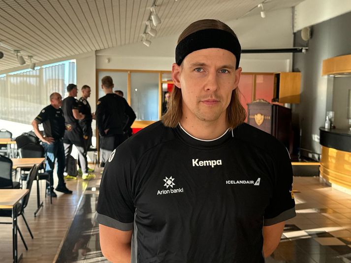 Bjarki Már Elísson segist vera kominn á gott ról eftir meiðsli.