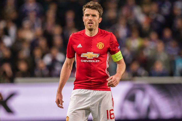 Carrick hefur verið hjá United í 11 ár.