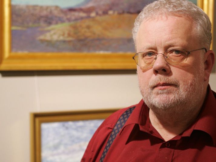 Tryggvi Friðriksson, eigandi Gallerí Foldar.