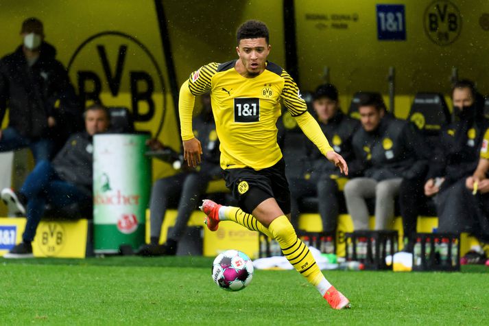 Jadon Sancho er kominn aftur í gula og svarta búninginn.