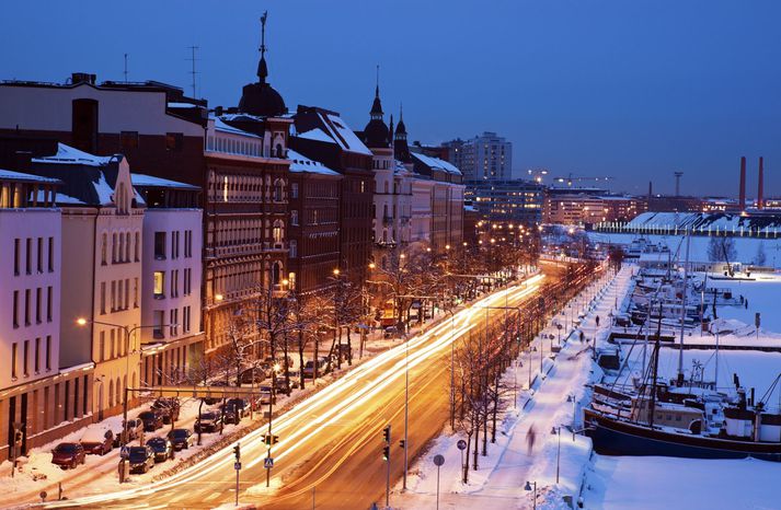 Frá Helsinki í Finnlandi þar sem dómur var kveðinn upp í janúar.