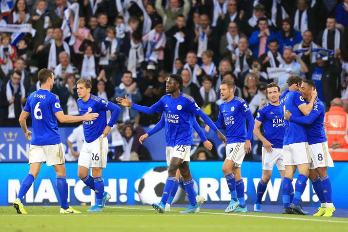 Leicester er í öðru sæti ensku úrvalsdeildarinnar eins og er