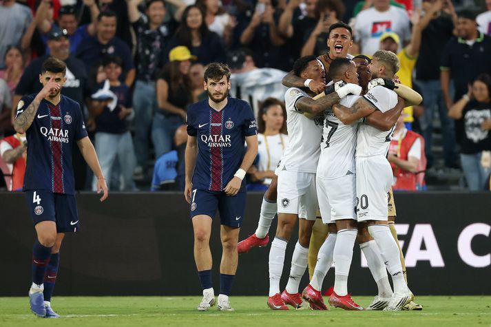 PSG kom jöfnunarmarki í netið en það fékk ekki að standa og Botafogo slapp með sigur. 
