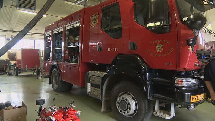 Í hluta húsnæðis slökkviliðs Borgarbyggðar í Borgarnesi er mygla. 