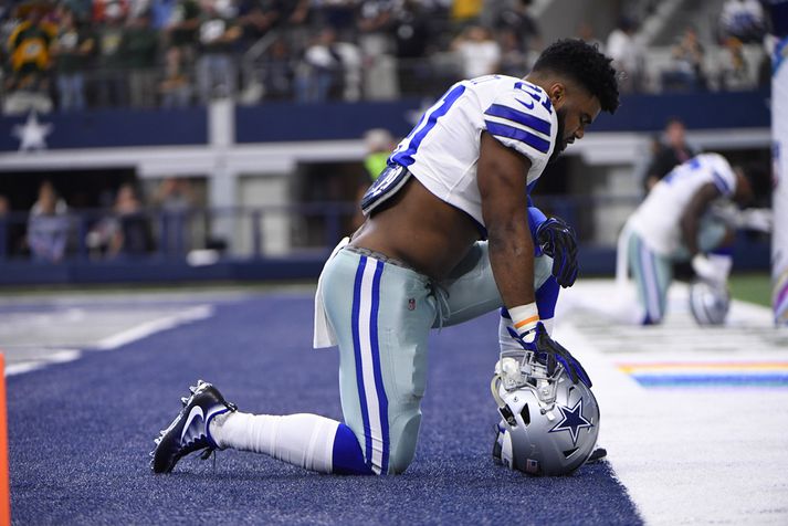 Elliott í búningi Cowboys.