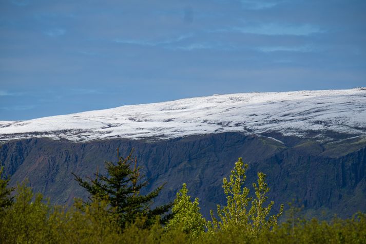 Vegurinn austan við Ingólfsfjall er lokaður.
