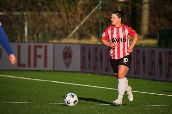 Katie Cousins og stöllur í Þrótti eru í toppmálum í Bestu deildinni.