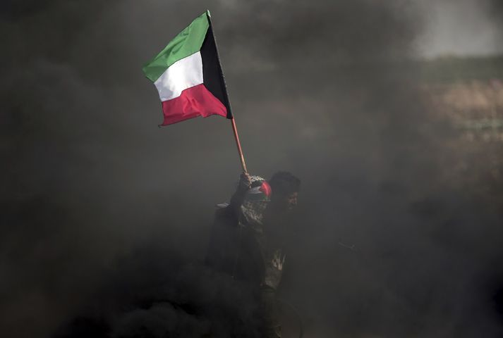 Umfangsmikil mótmæli hafa verið daglegt brauð á Gasa síðan 30. mars og hafa ísraelskir hermenn skotið minnst 120 Palestínumenn til bana á þeim tíma.