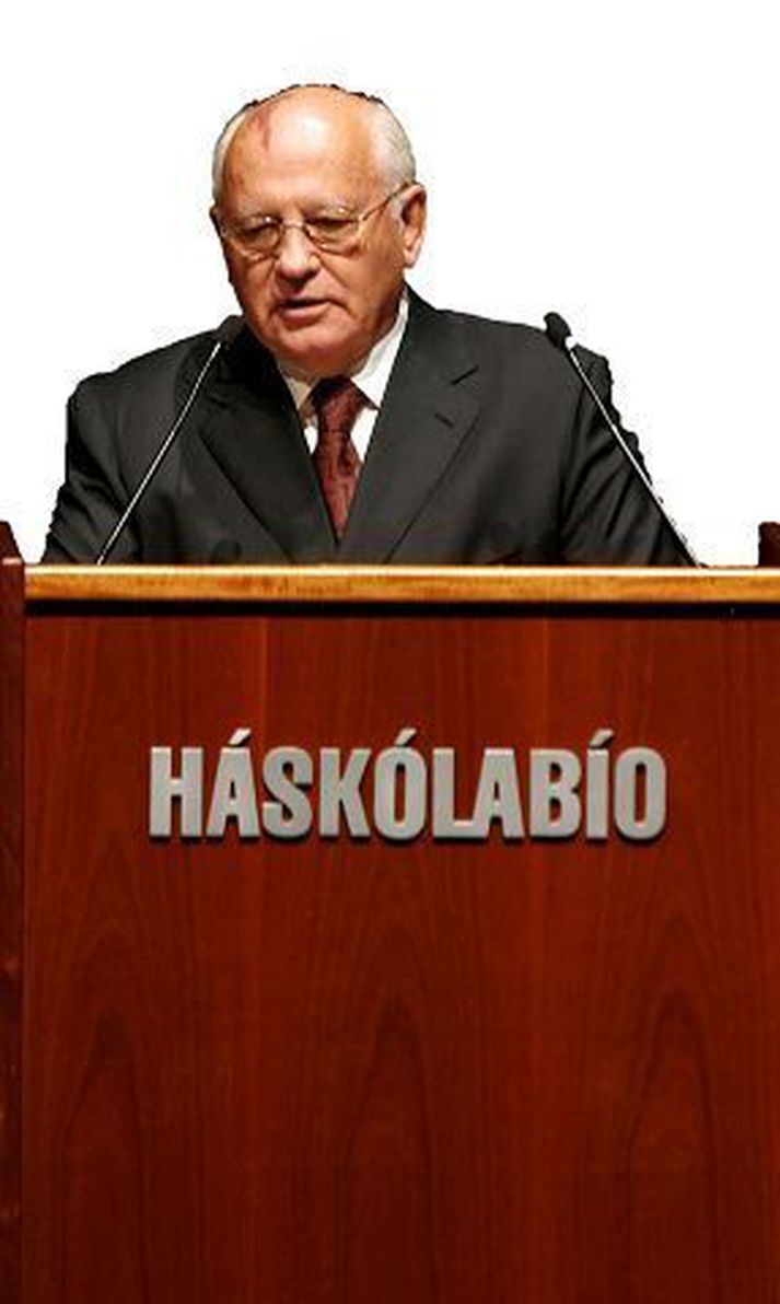 Mikhail Gorbatsjov.