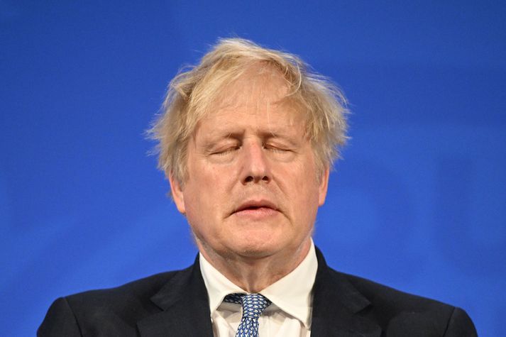 Það gustar um Boris Johnson, forsætisráðherra Bretlands, þessa dagana.