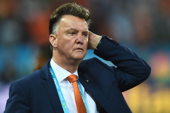 Van Gaal er hann stýrði Hollandi á HM 2014.