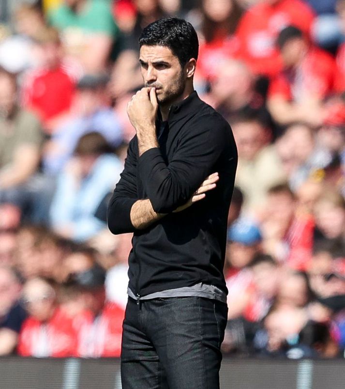 Mikel Arteta, knattspyrnustjóri Arsenal.