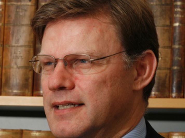 Árni Mathiesen fjármálaráðherra.