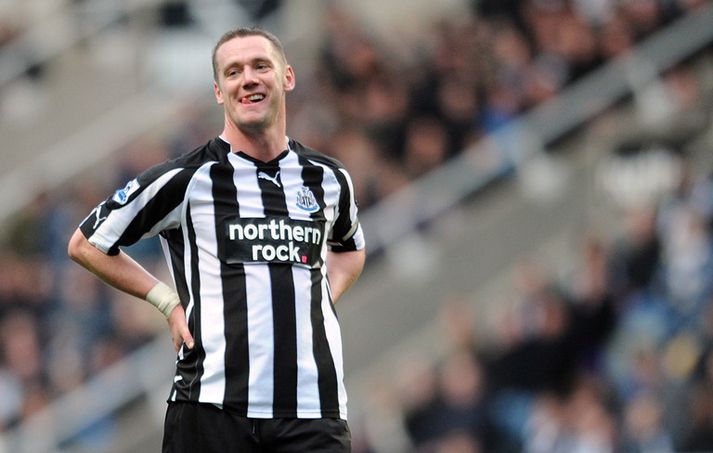 Nolan í leik með Newcastle