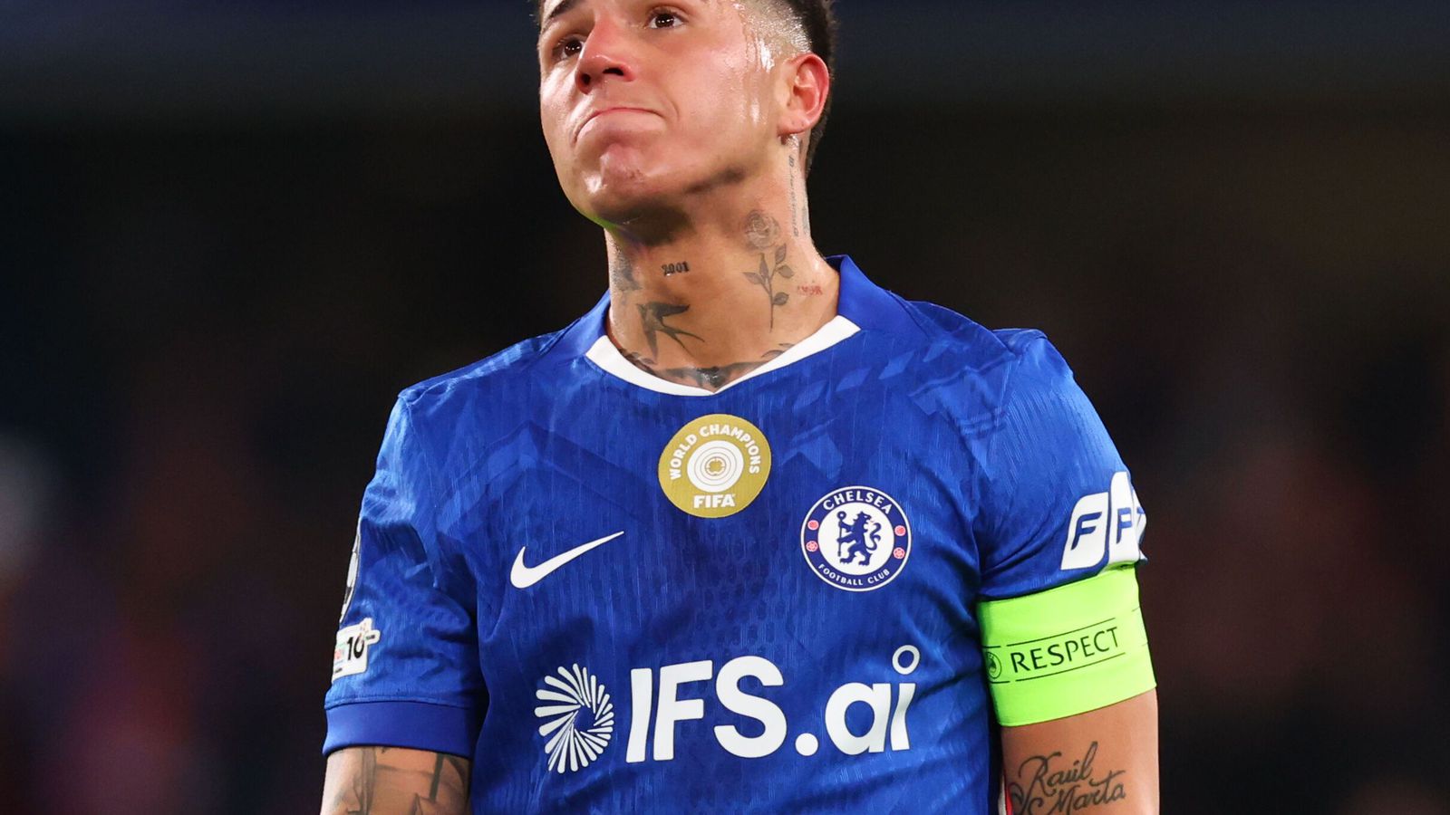 Enzo Fernandez verður í agabanni í næstu tveimur leikjum Chelsea