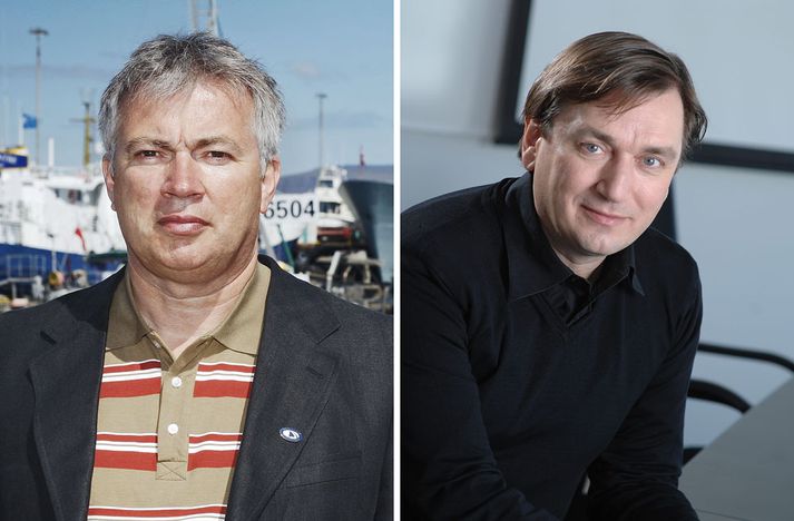 Örn Pálsson og Finnur Árnason.