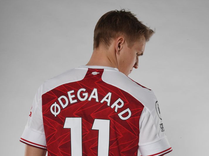 Martin Ödegaard er orðinn leikmaður Arsenal, sem lánsmaður frá Real Madrid.